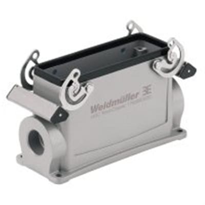 Weidmüller HDC 64D SBU Socket housing - 8, Aluminium, grey, 1 x M32