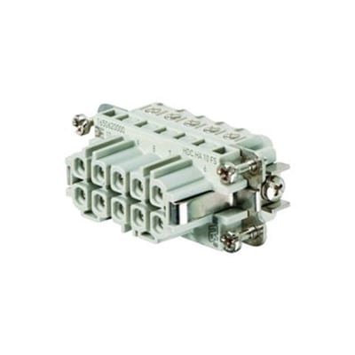 Weidmüller HDC HA 10 FS Multi-plug insert - 10P, 2, Female