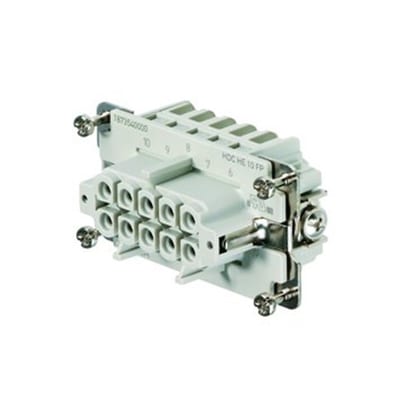 Weidmüller HDC HE 10 FP Multi-plug insert - 10P, 4, Female