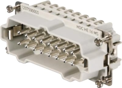 Weidmüller HDC HE 16 MS Multi-plug insert - 16P, 6, Han