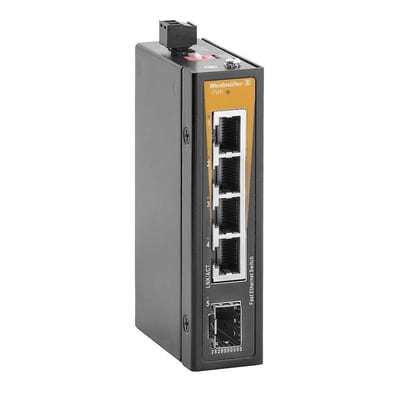 Weidmüller IE-SW-ELB-05 Network Switch - IE-SW-ELB-05-4TX-1FESFP