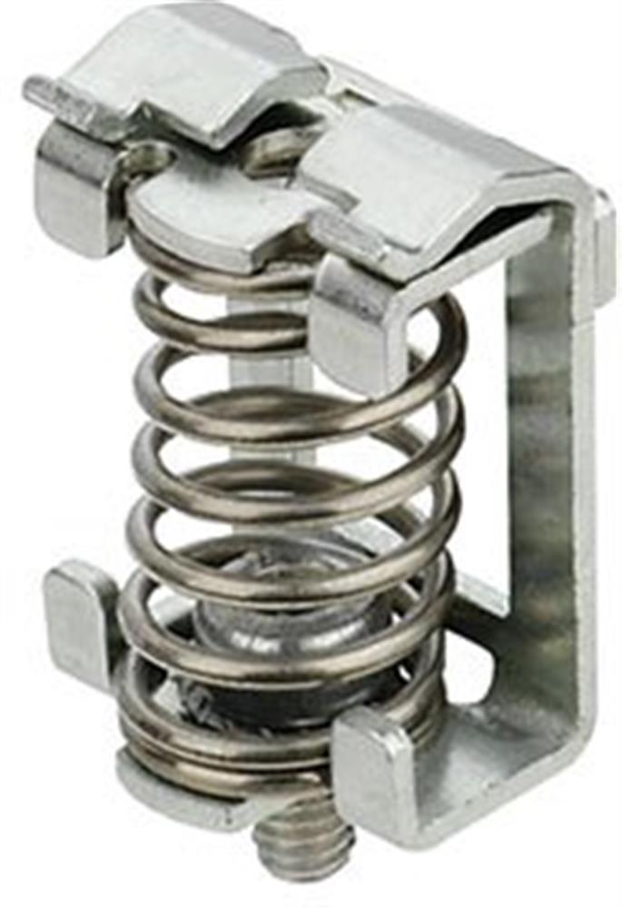 Weidmüller KLBUE 3-8 SC Shield clamp - grey, Spring connection