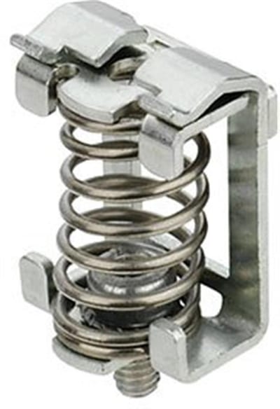 Weidmüller KLBUE 3-8 SC Shield clamp - grey, Spring connection