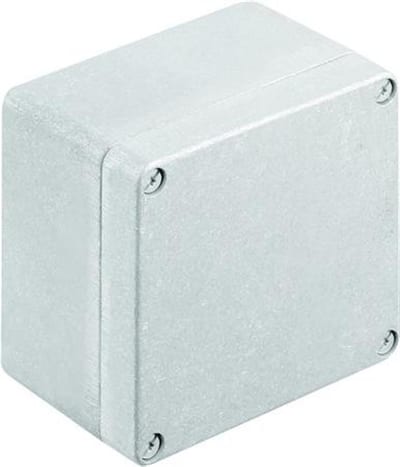 Weidmüller Klippon K41 Box - KLIPPON, 120 x 122mm, 80mm, grey, Aluminium