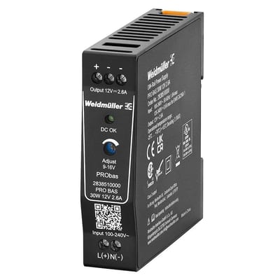 Weidmüller PRObas Power Supply - PRObas, 230, 12, 2,6A, 1PCS