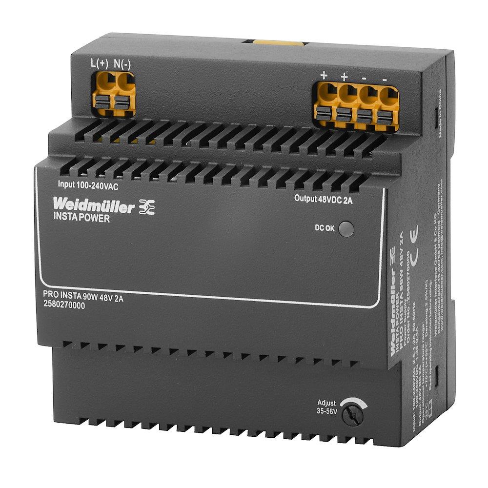 Weidmüller PROinsta Power Supply - PROinsta, 230, 48, 2A, 1PCS