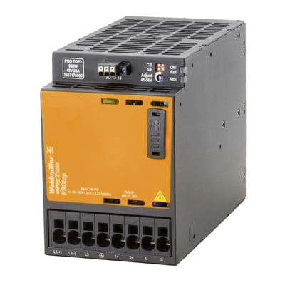 Weidmüller PROtop 3 Power Supply - PROtop, 400, 48, 20A, 3PCS