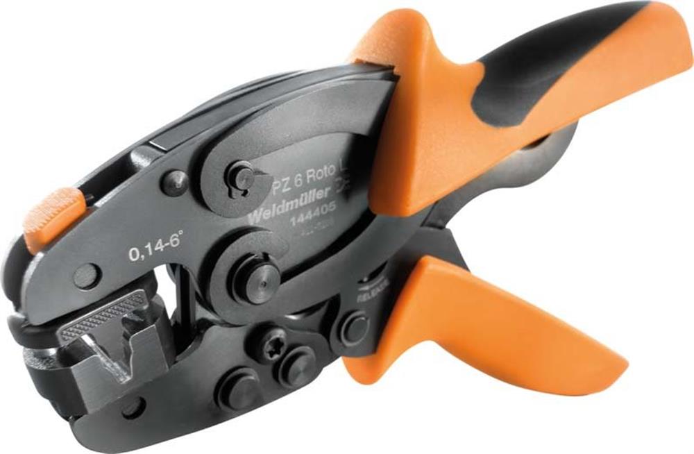 Weidmüller PZ 6 Roto L Crimping Pliers - 0,14 - 6 mm²