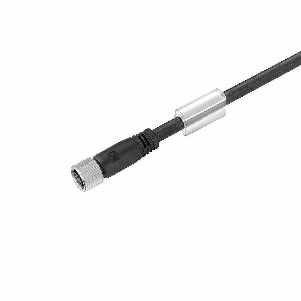 Weidmüller SAIL-M8BG-4 Sensor Cable - 4P, M8, Female straight, 3M, PUR-cable, black