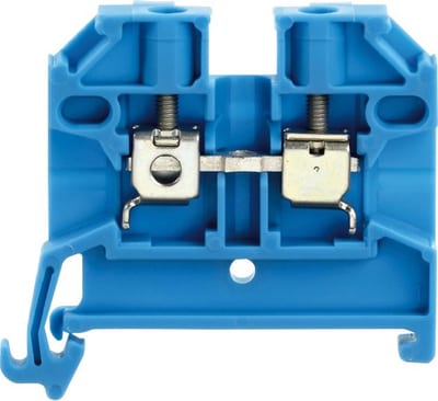 Weidmüller SAK 2,5/35 Through Terminal - 2,5 mm², blue, Screw connection