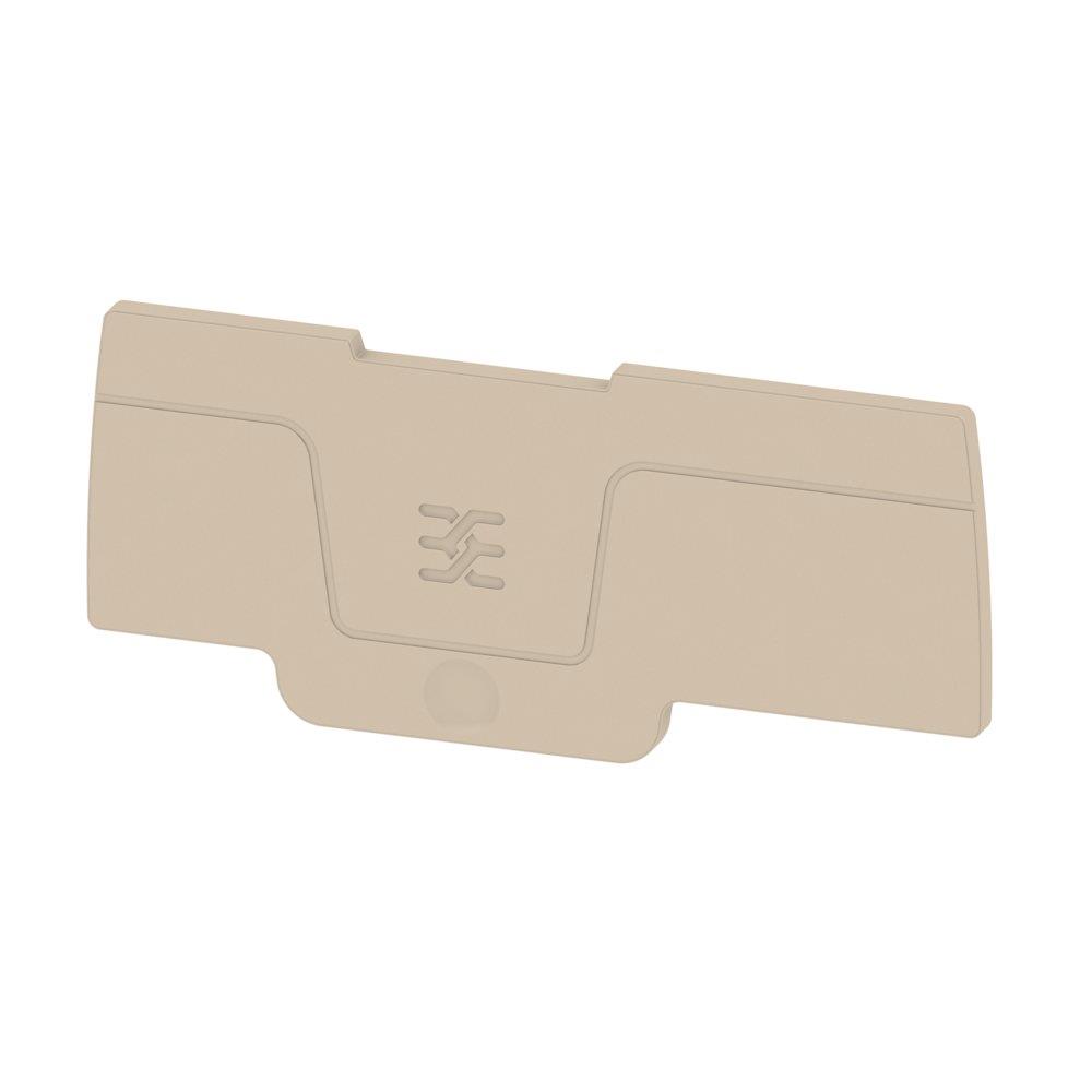 Weidmüller SEP 3C 2,5 End plate - 2,5 mm², Beige