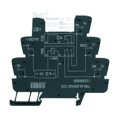 Weidmüller TRS Relay Module - TRS, 24 - 230V, 1CO