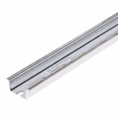 Weidmüller TS35-15 LL DIN Rail - 35mm, 15mm, 2000mm, steel ( galvanized ) 4032248296262