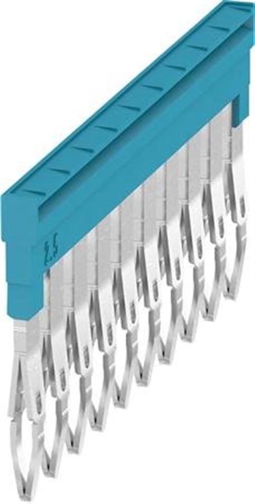 Weidmüller ZQV 2,5N/10 Splice - 10, blue
