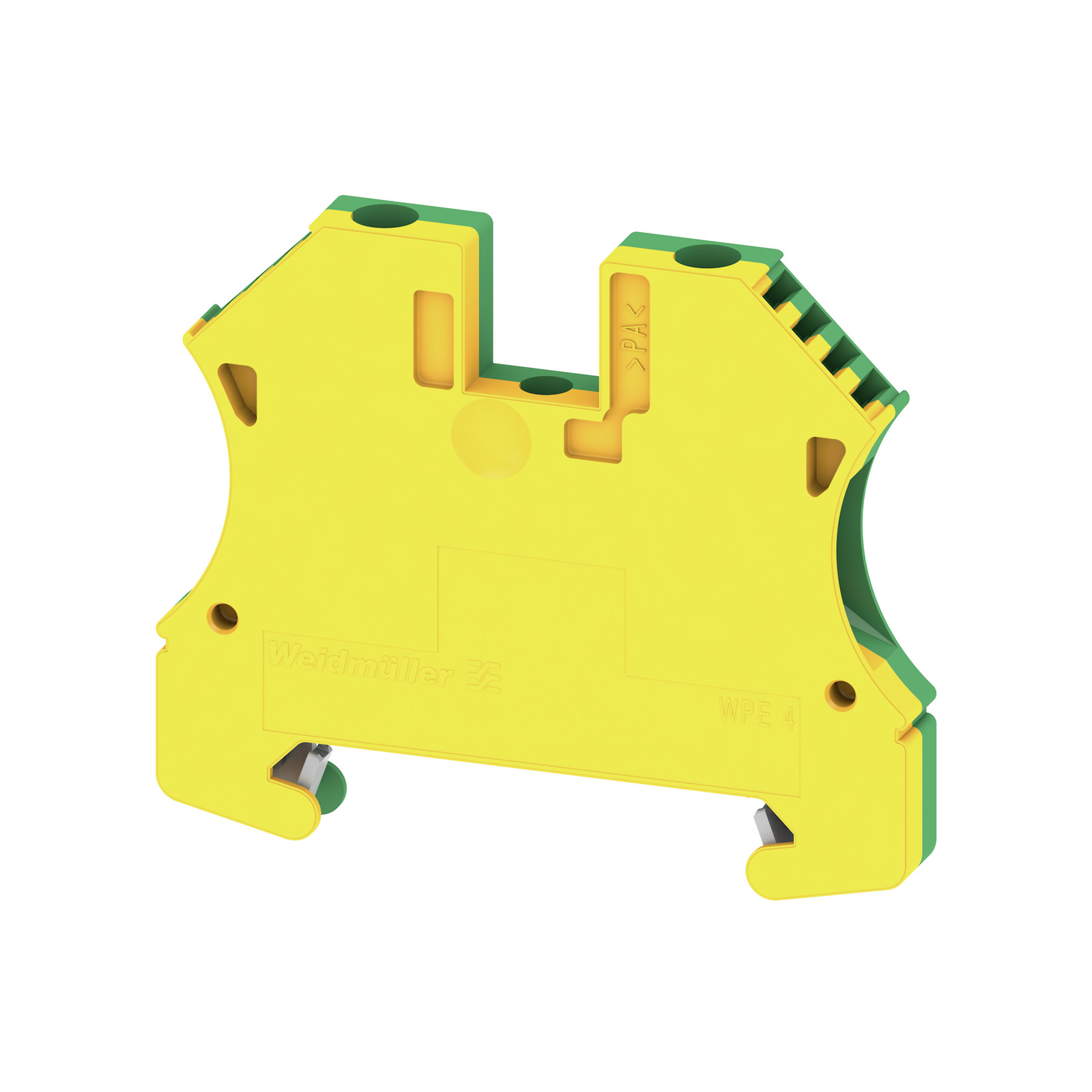 Weidmuller WPE 4 Ground Terminal Block
