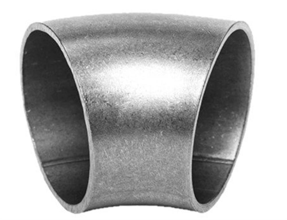 Weld Bend 3D acid-resistant welded - 76.1mm, 2mm, 4404/316L, 95mm, 45°