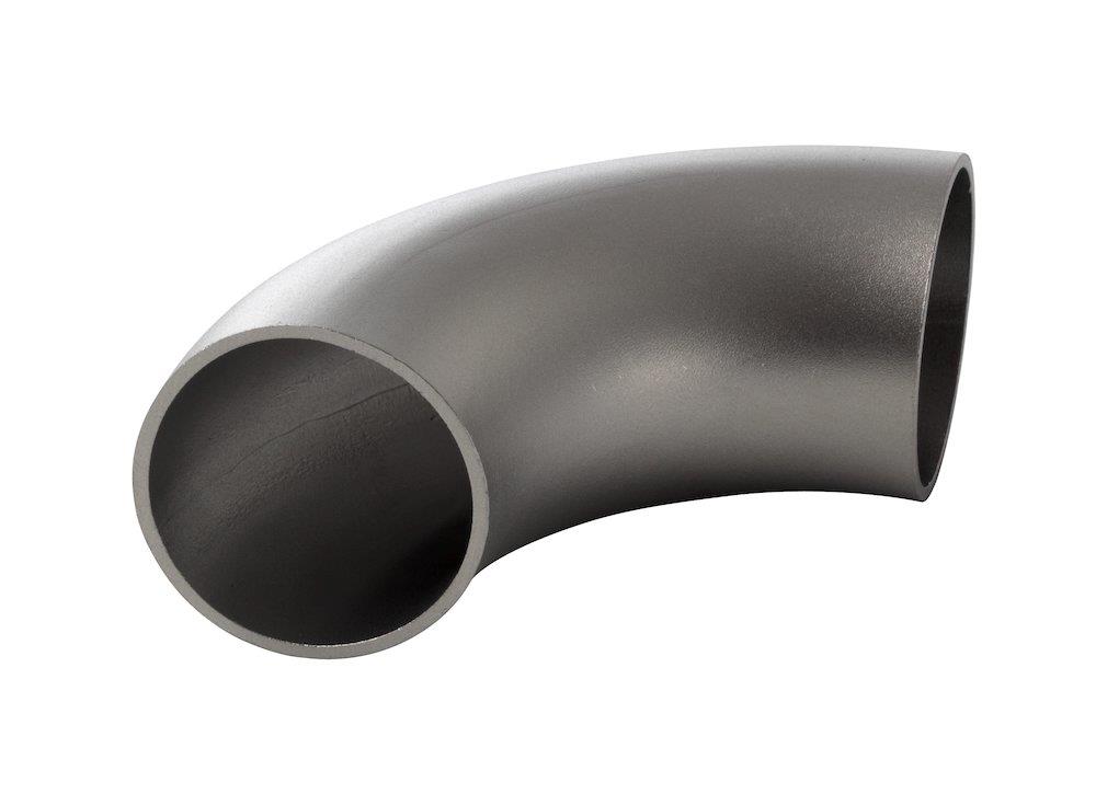 Weld Bend ID+100 stainless welded - 304mm, 2mm, 4307/304L, 400mm, 90°