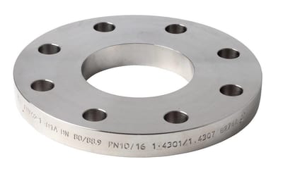 Weld flange flat acid-resistant - 50, 60,3mm, 6bar