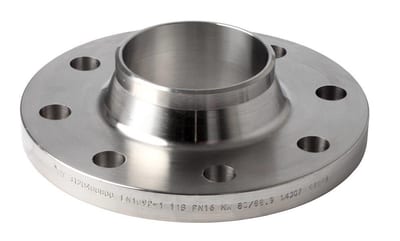 Weld flange with collar acid-resistant - 15, 21,3mm, 6bar