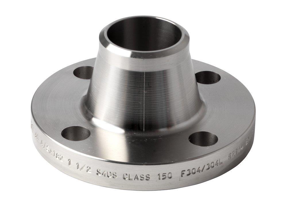 Weld flange with collar acid-resistant - 6", 300LBS, 40S, 168,4mm