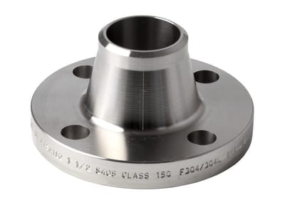 Weld flange with collar stainless - 18", 150LBS, 40S, 457mm