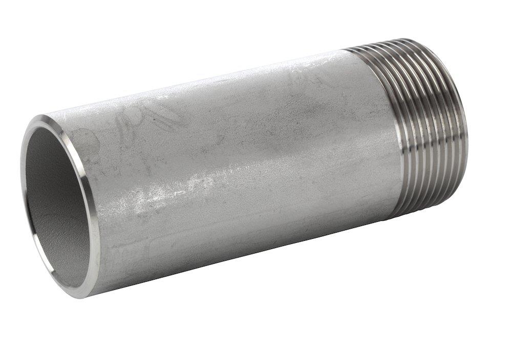 Welding Nipple acid-resistant BSPT - 1/2", 250mm, 21mm