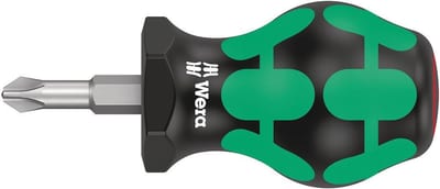 Wera 350 Stubby Screwdriver phillips - PH2, 25mm