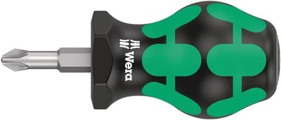 Wera 355 Stubby Screwdriver pozidriv - PZ2, 25mm