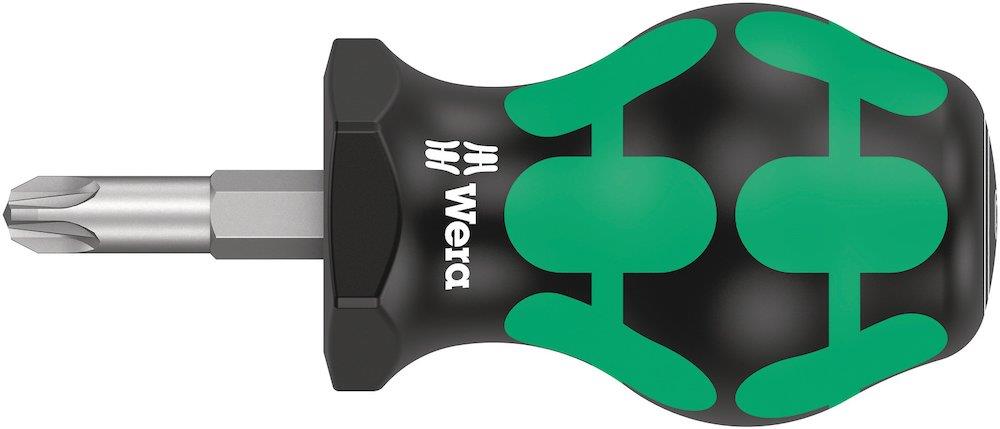 Wera 355 Stubby Screwdriver pozidriv - PZ3, 25mm