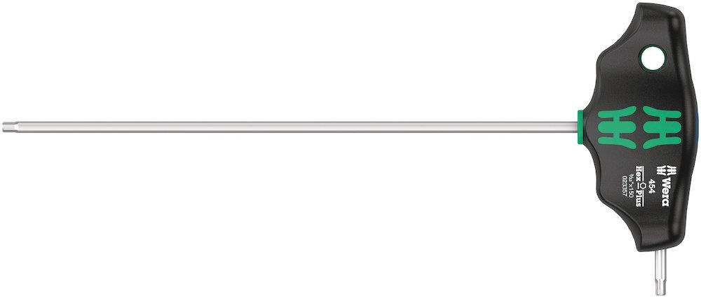 Wera 454 Hex-Plus Allen Key T-handle inch - 3/32", 150mm