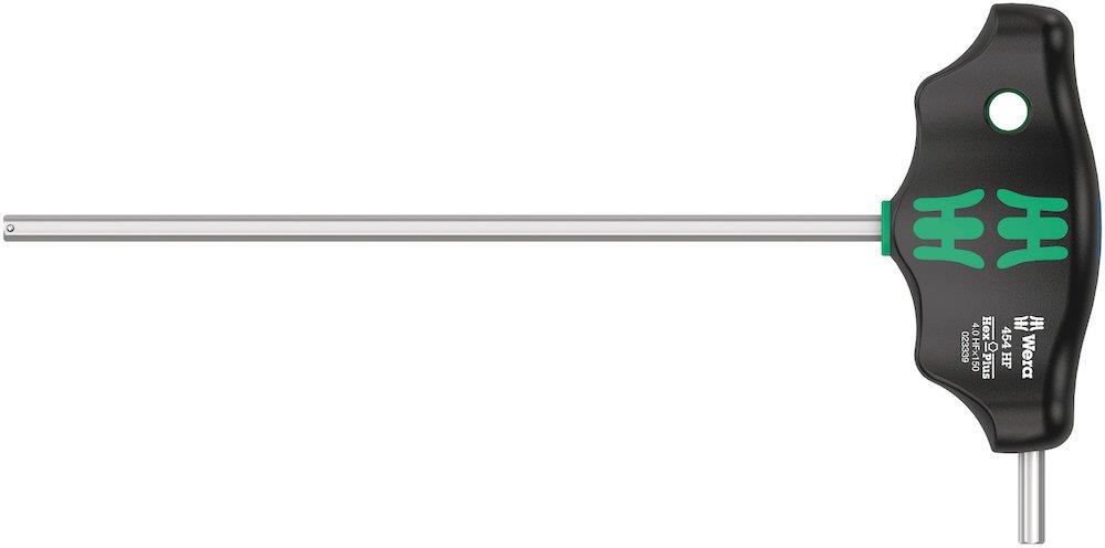Wera 454 Hex-Plus HF Allen Key T-handle - 4mm, 150mm