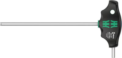 Wera 454 Hex-Plus HF Allen Key T-handle - 6mm, 200mm