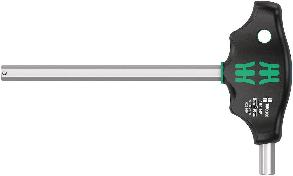 Wera 454 Hex-Plus HF Allen Key T-handle inch - 3/8", 150mm
