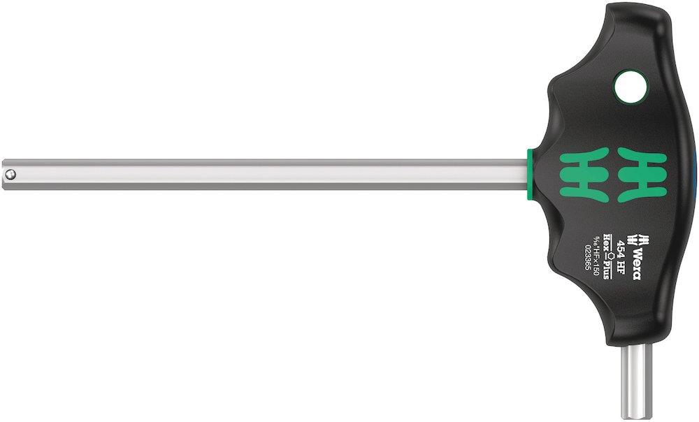 Wera 454 Hex-Plus HF Allen Key T-handle inch - 5/16", 150mm