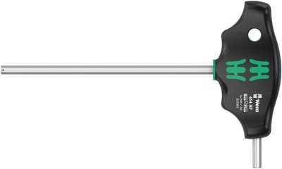 Wera 454 Hex-Plus HF Allen Key T-handle inch - 7/32", 150mm