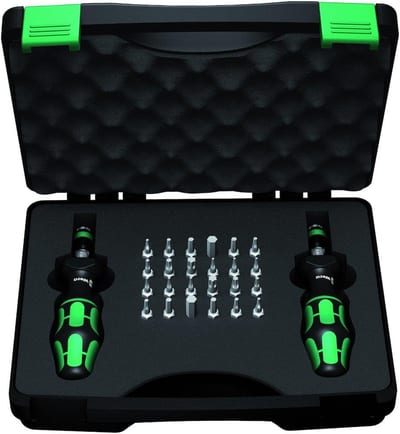 Wera 7440/41 Torque Screwdriver Set - 0.3Nm, 3Nm