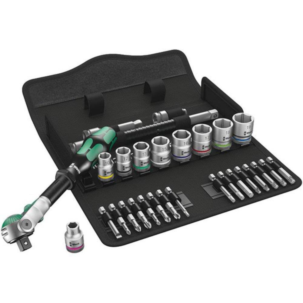 Wera 8100 SB 6 Zyklop - 3/8", 29PCS