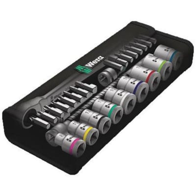 Wera 8100 SB 8 Zyklop - 3/8", 29PCS