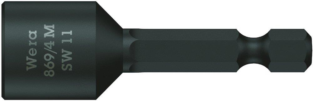 Wera 869/4M Magnetic Socket - 11mm, 50mm