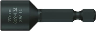 Wera 869/4M Magnetic Socket - 11mm, 50mm
