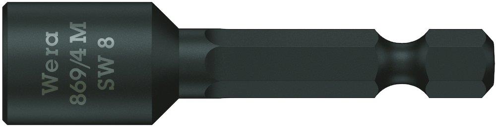 Wera 869/4M Magnetic Socket - 8mm, 50mm