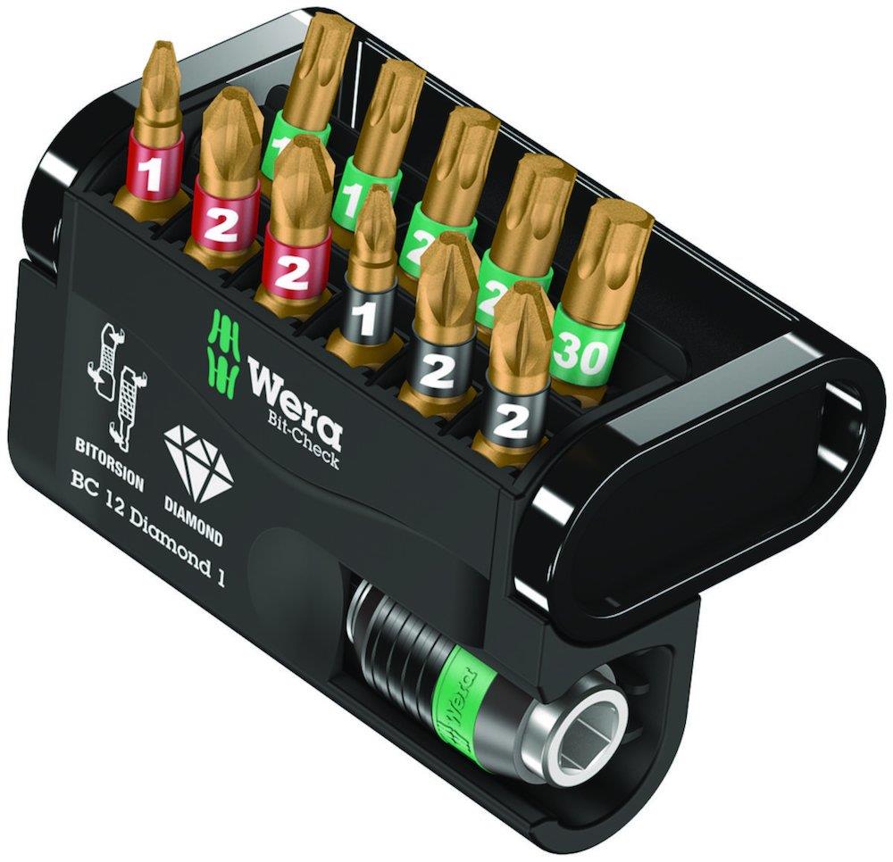 Wera Diamond 1 - 12PCS, PH/PZ/TX