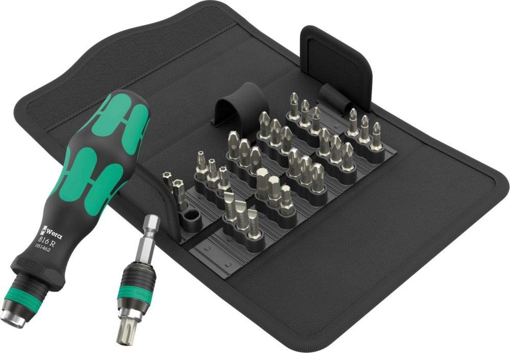 Wera KK 70 Universal Bit Set - 32 pcs, PH/PZ/TX/Hex Socket