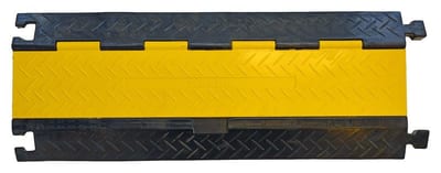 Wexim WKB3 Cable Bridge 3 channel - 350mm, 900mm, black - yellow