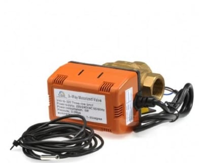Woody 2-Way Motor Valve with NTC temperature sensor
