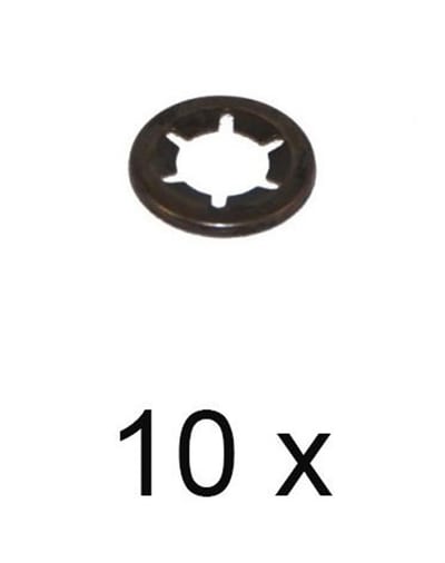 Woody Locking ring package with 10 pcs. - 8mm