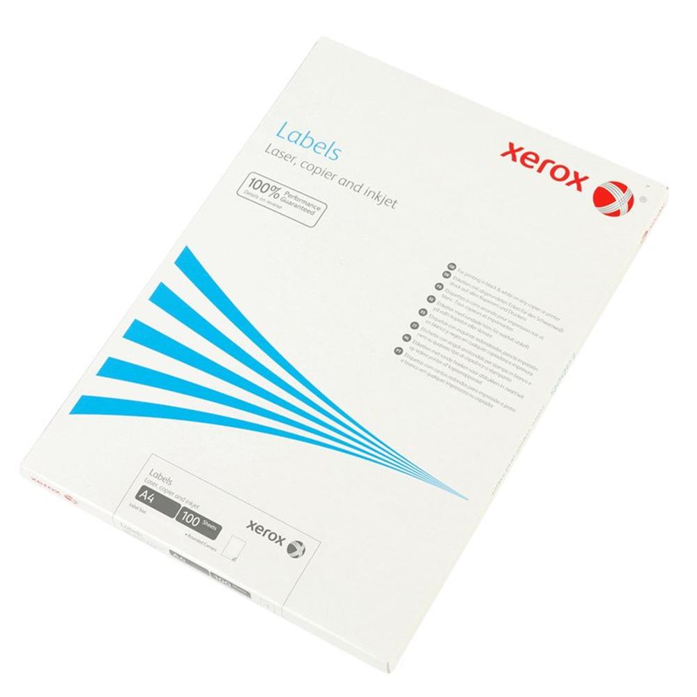 Xerox Laser Label A4 with 10 per sheet - 105mm, 57mm, 100PCS