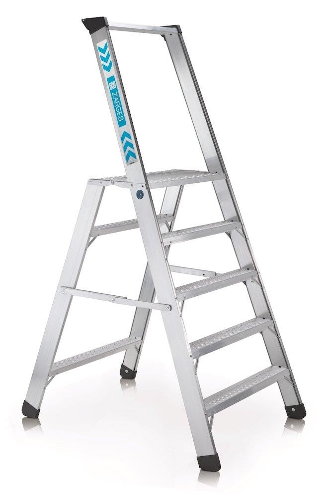 Zarges 40234 Work Stand with rail - 4PCS, 600 x 300 mm, 0.86M, Yes