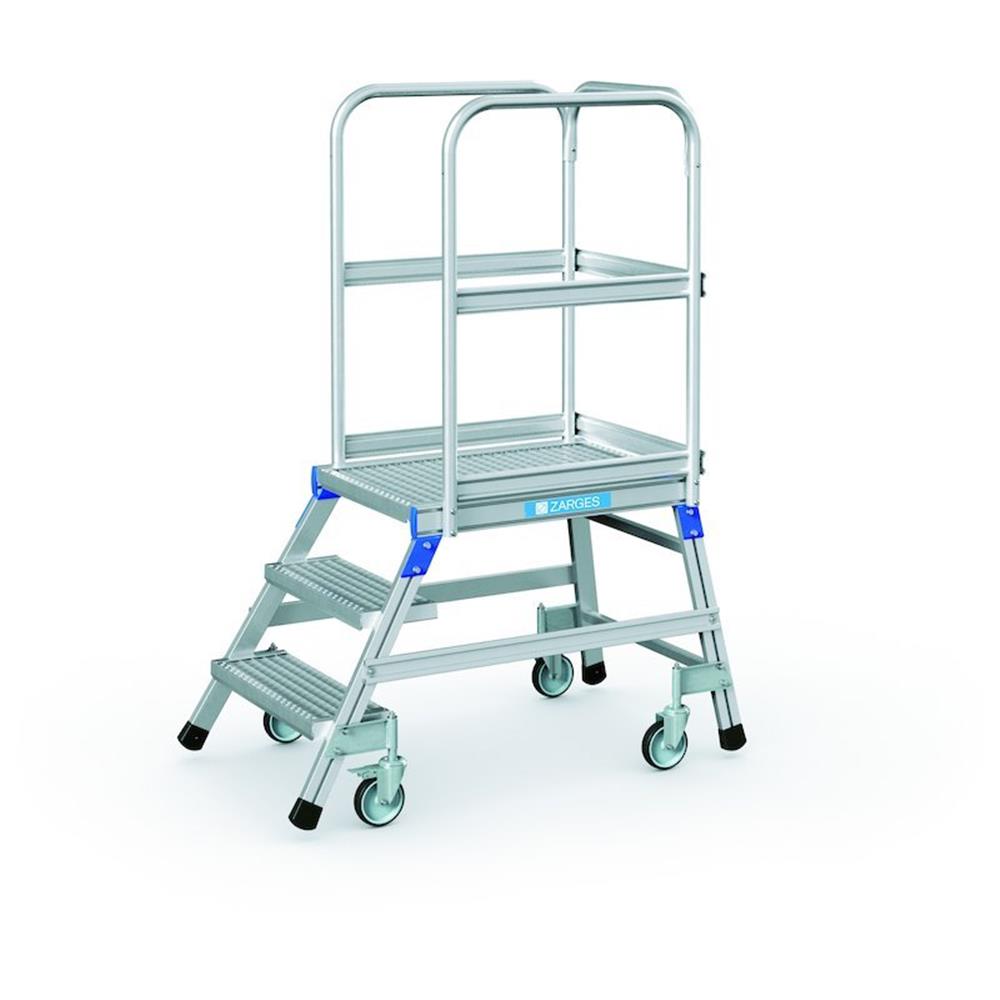 Zarges 41951 Platform Step Ladder - 0.72M, 0.72M, 3PCS, Yes