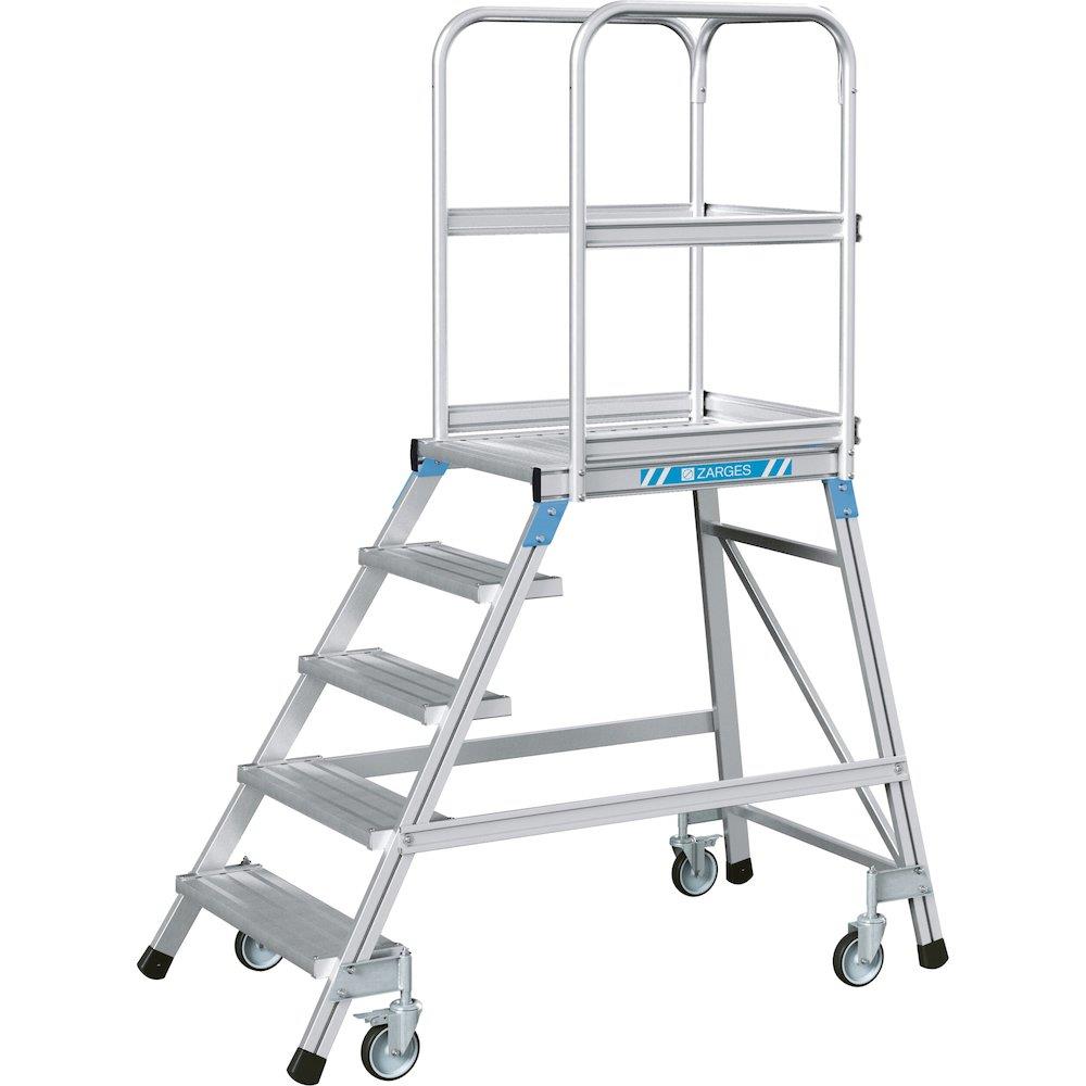 Zarges 41976 Platform Step Ladder - 1.92M, 1.92M, 8PCS, Yes